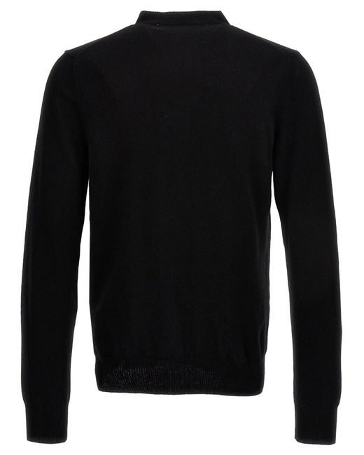 COMME DES GARÇONS PLAY Black 'Heart' Cardigan for men