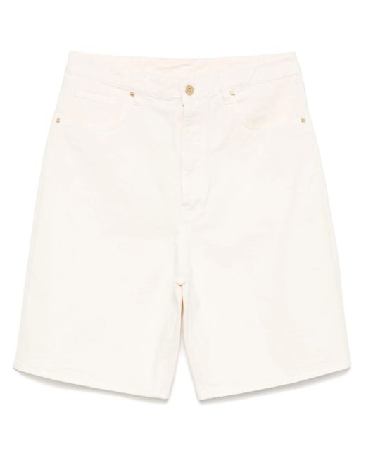 Drole de Monsieur White Le Short Baggy Écru for men