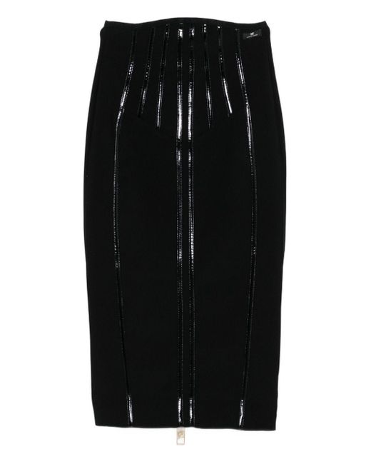 Elisabetta Franchi Skirts in Black | Lyst