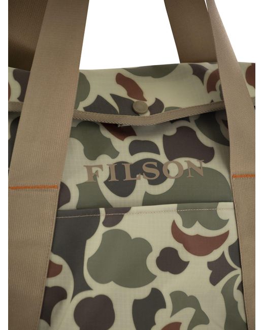 Filson Metallic Scout wasserdichte Stoff Tasche Beutel