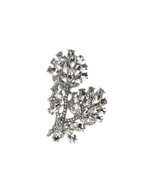 Weekend by Maxmara White Civada Flower Brooch