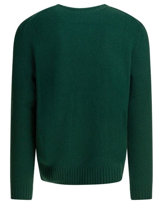 Polo Ralph Lauren Green "Polo Bear" Crewneck Sweater for men