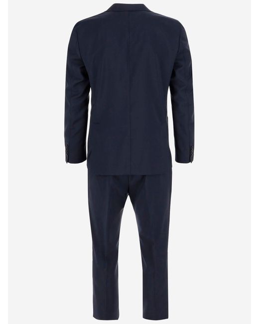 Brian Dales Blue Wool Suit for men