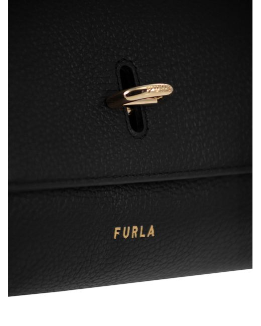 Furla Black Net Mini Bag xl