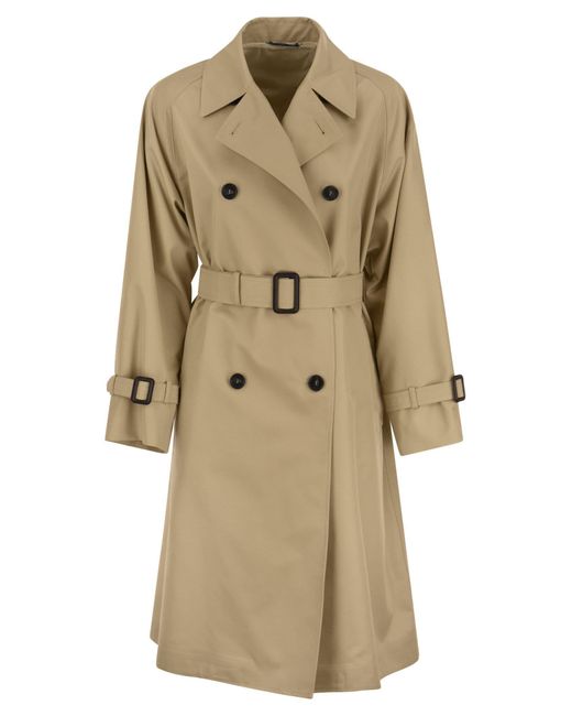 Canasta Trench reversibile di Weekend by Maxmara in Natural