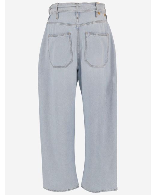 DARKPARK Blue Light Cotton Jeans