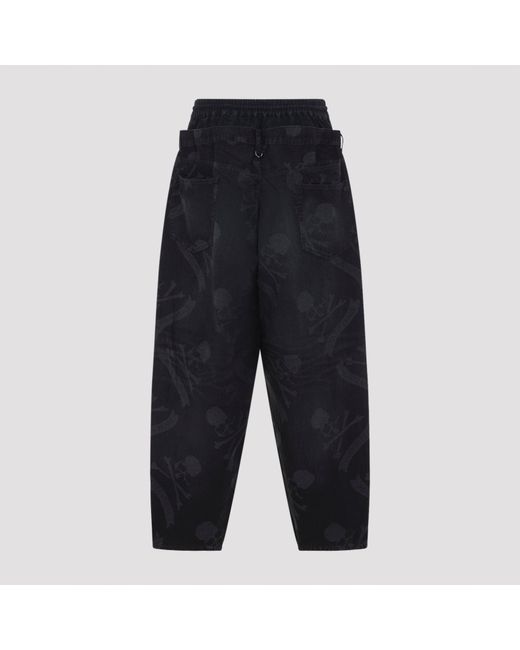 Vaqueros de corte ancho Aloha de MASTERMIND WORLD de color Blue