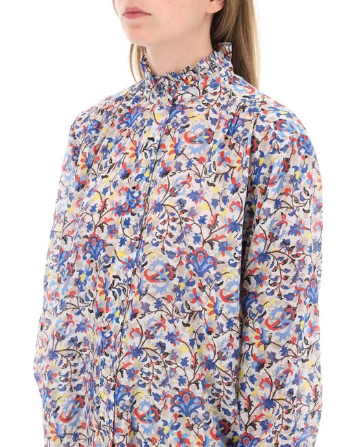 Organic Cotton 'Gamble' Shirt Isabel Marant de color Multicolor