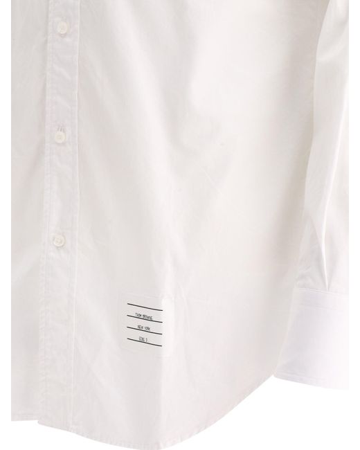 Maglietta "rwb" di Thom Browne in White da Uomo