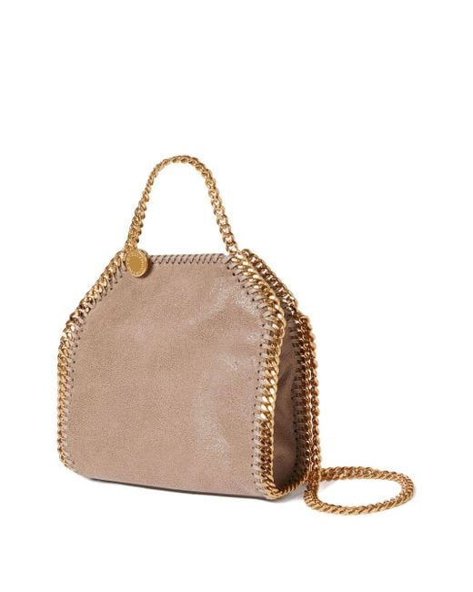 Falabella mini sac à bandoulière Stella McCartney en coloris Natural
