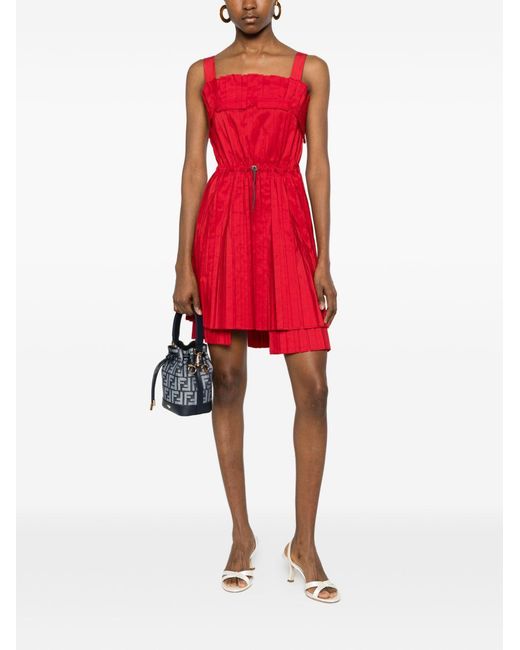 Fendi Red Silk Top