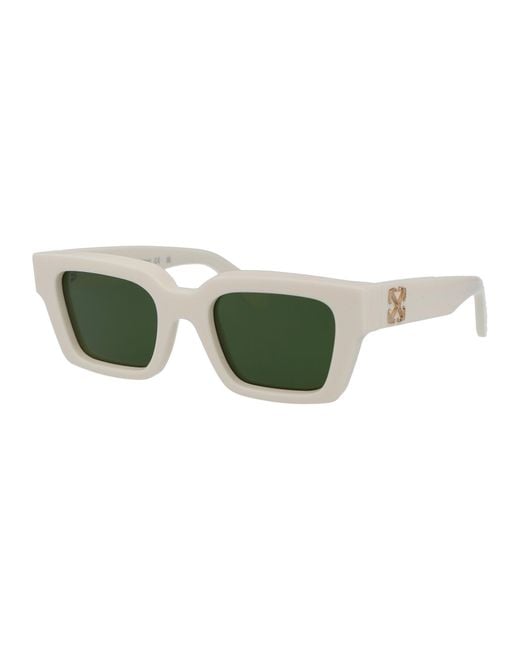 Off-White c/o Virgil Abloh Green Sunglasses