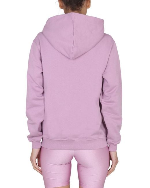 hinnominate Purple Sweatshirt With Logo