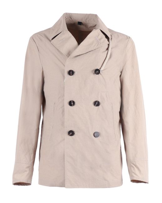 Camplin Natural Double Breasted Minimalist Jacket