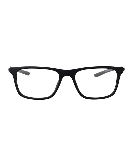 Nike Black Matte Acetate Glasses for men