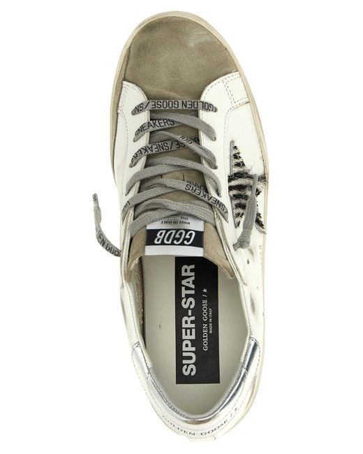 Golden Goose Deluxe Brand White 'Superstar Classic' Sneakers