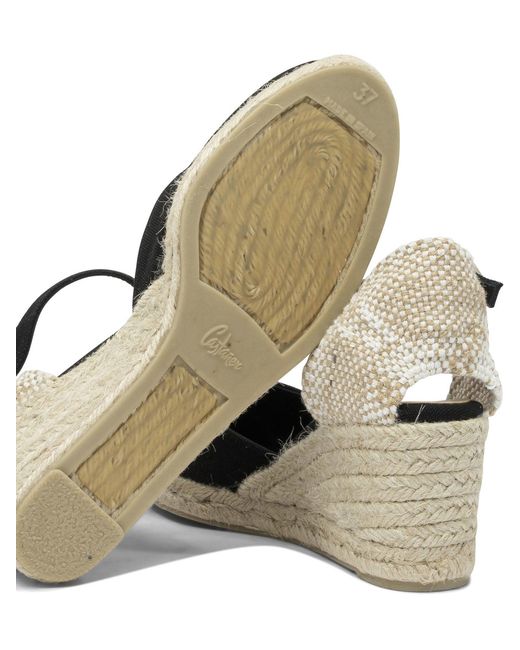 Castaner Black Espadrilles
