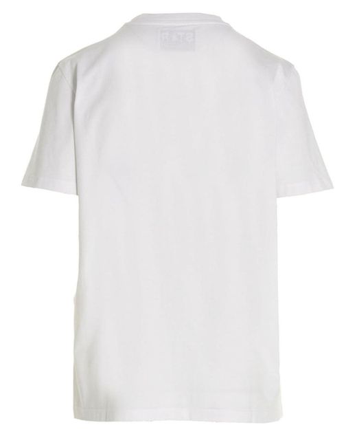 Golden Goose Deluxe Brand White 'Star' T Shirt for men