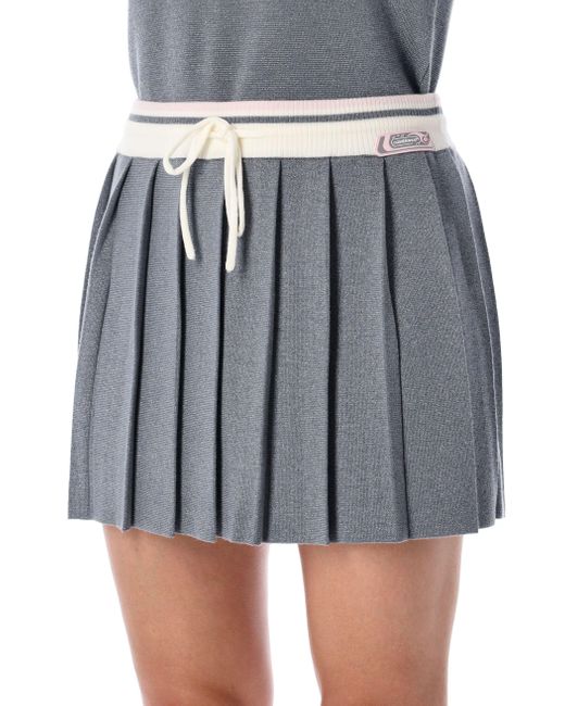 Faldas de plata Casablanca de color Blue