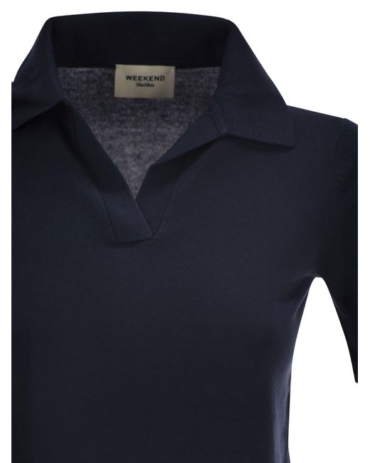Weekend by Maxmara Blue Wkdroncolo Polo Shirt