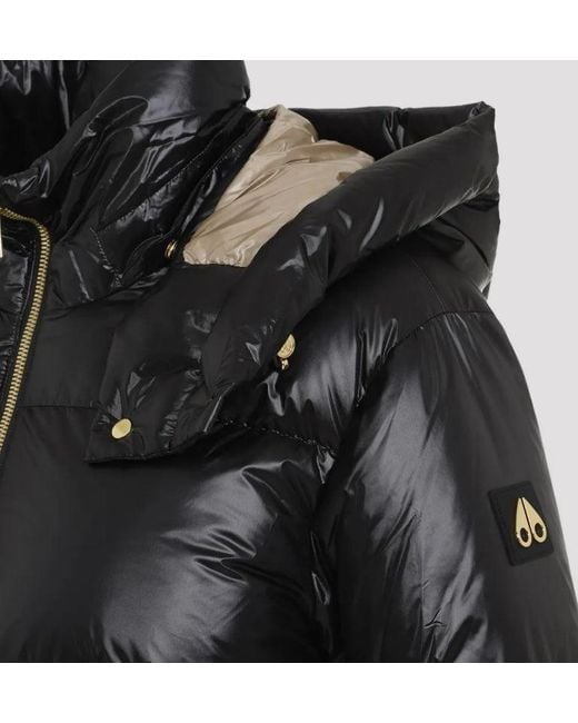 Moonstone Jacket Gold Moose Knuckles de color Black