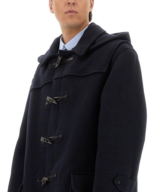 Maison Margiela Black Reversible Coat for men