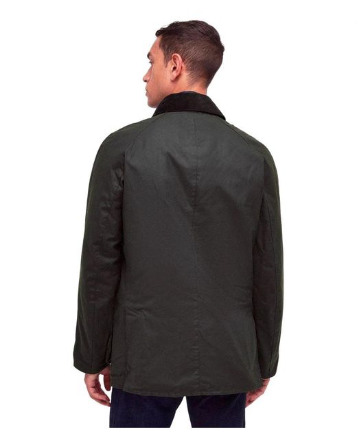 Barbour Black Ashby Wax Jacket