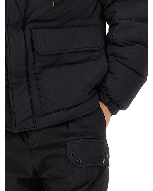 C P Company Black "Vail Combo" Jacket for men