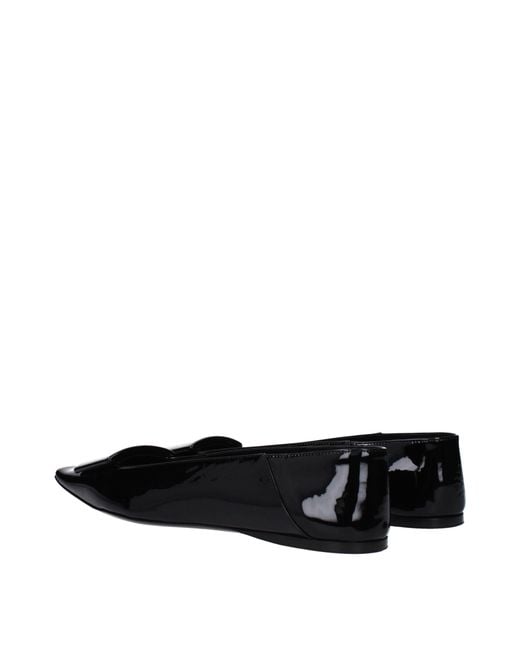 Saint Laurent Black Ballerina Patent