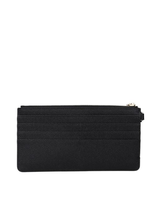 Dolce & Gabbana Black Leather Wallet