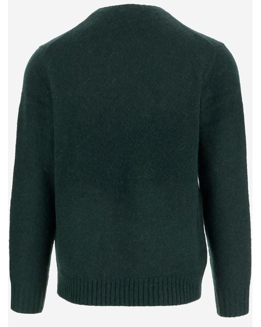 Polo Ralph Lauren Green Wool Blend Sweater for men