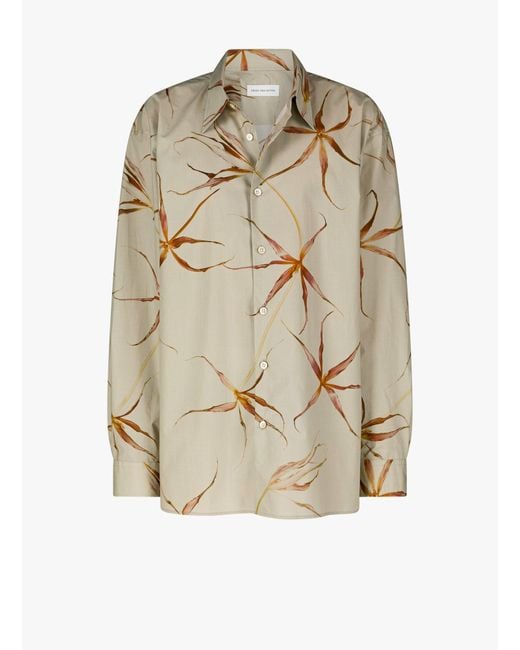 Dries Van Noten Natural 00900 Croom 2005 M.W.Shirt