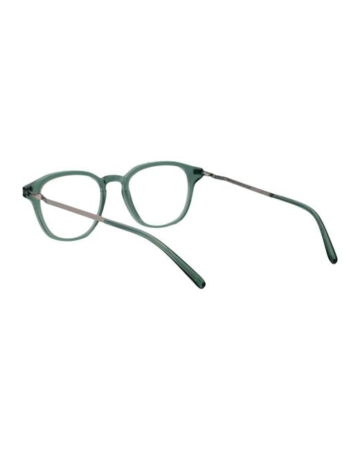 Mykita Brown C191-Cypress/Shiny Silve Clear Steel Glasses