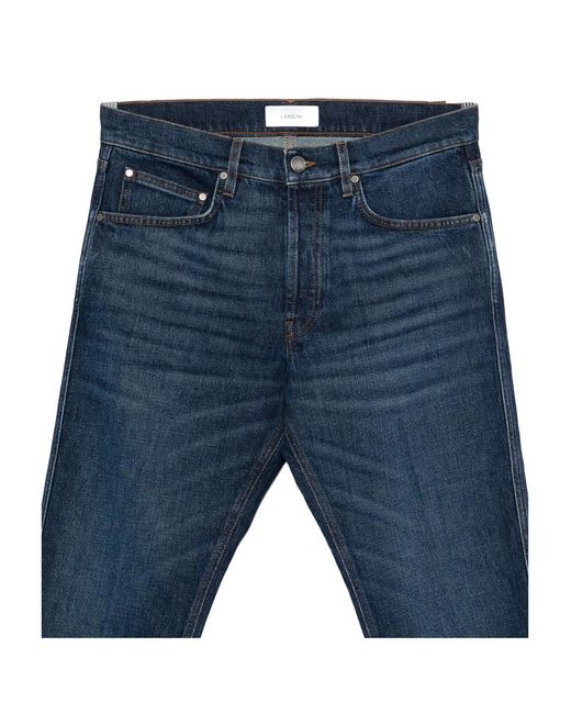 Vaqueros con trabillas Lardini de hombre de color Blue