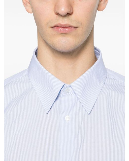 Gucci White Solid Shirt for men