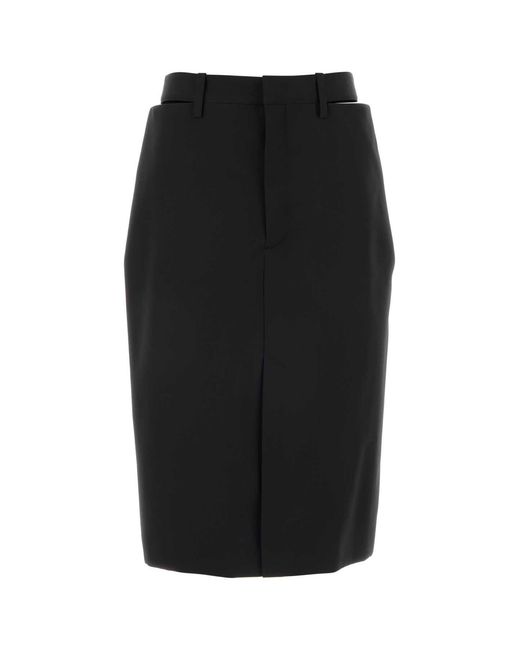 Jil Sander Black Skirt 129