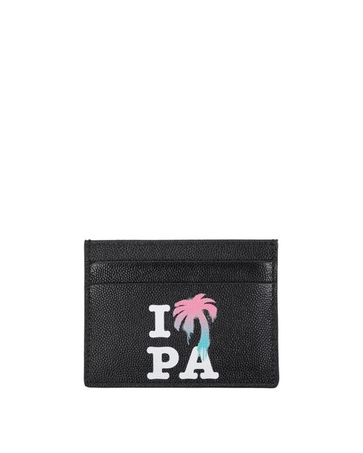 Palm Angels Dokumentieren Halter Männer Haut schwarz in Black für Herren