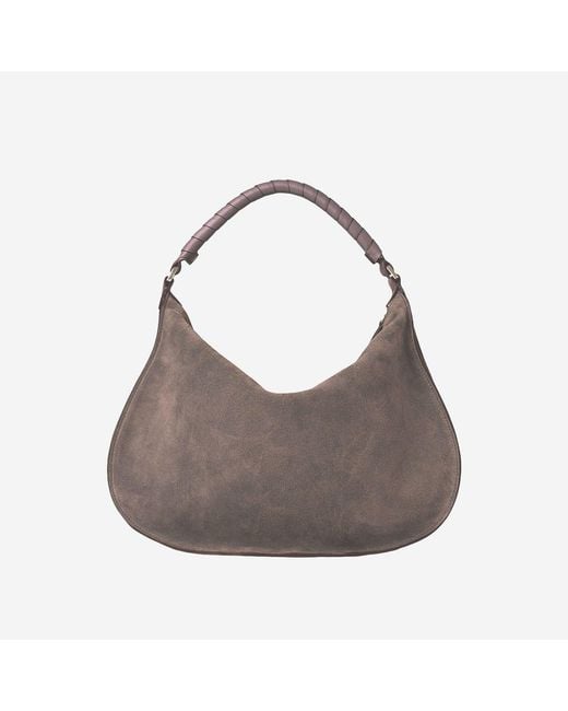 Chloé Brown Suede Shoulder Bag