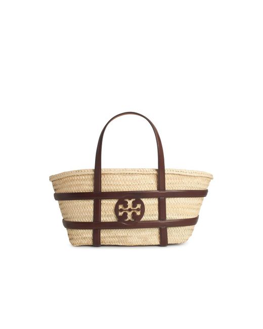 Borsa Del Secchio Di 'Ella' di Tory Burch in Natural