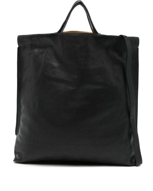 Bea Mombaers Black Leather Bag