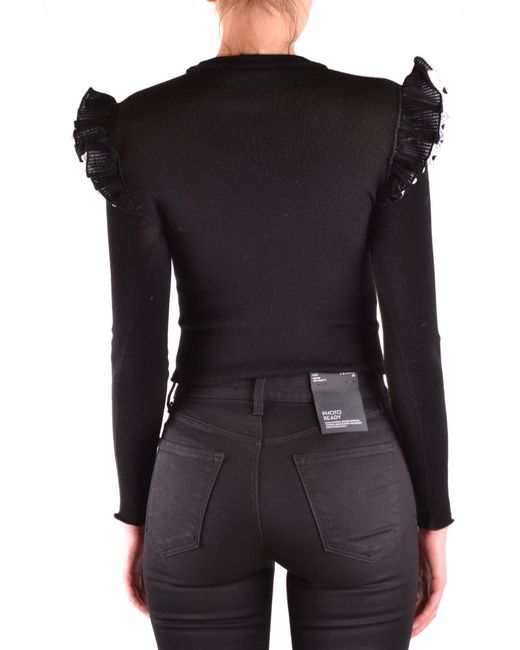 Philosophy Black Pullover Schwarz