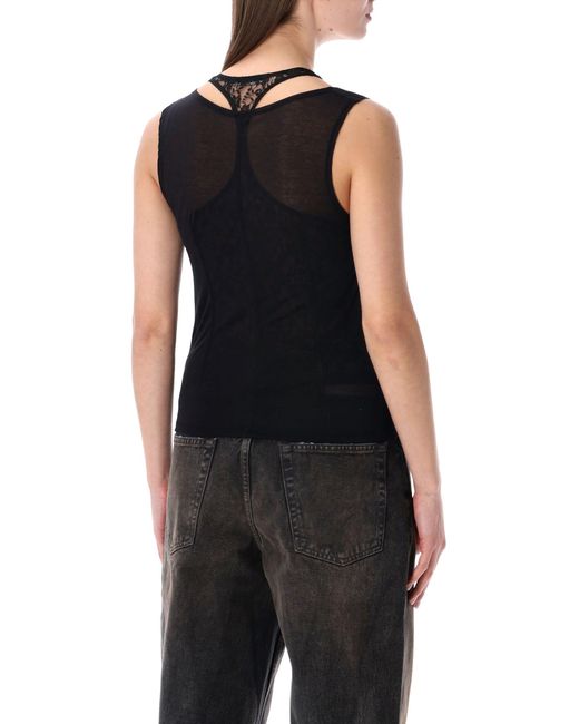 Our Legacy Black Reversible Swim Tank