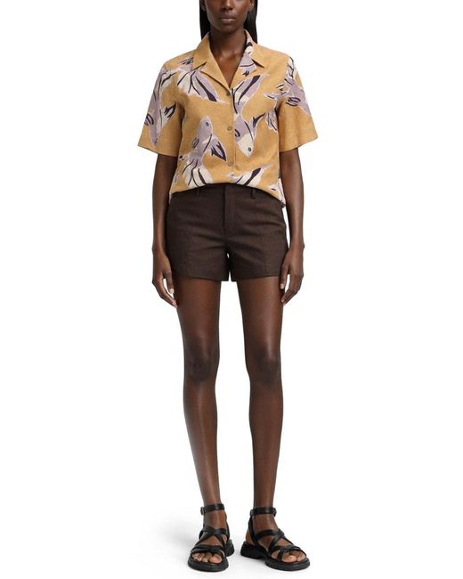 Paul Smith Pink Printed Cotton Shirt