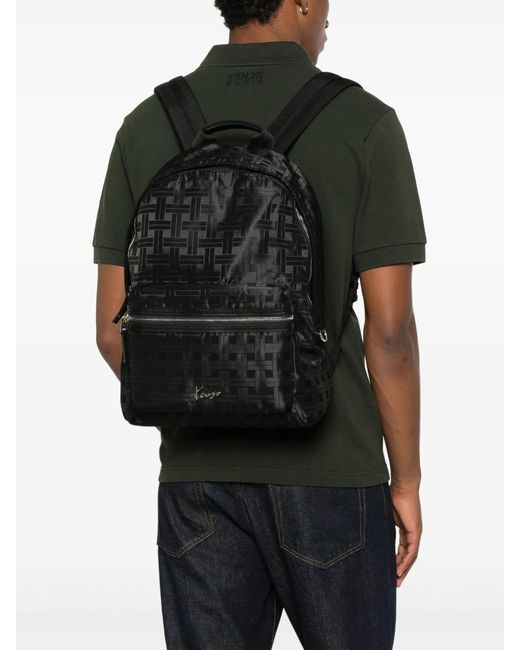 KENZO Black Sac À Dos for men