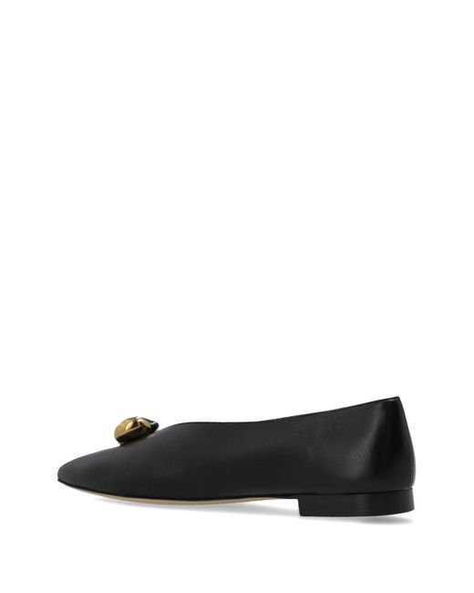 Jimmy Choo Black Margot Ballet Flat