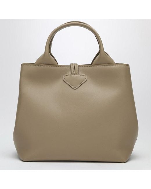 Longchamp Natural Mini Stylish Hobo Handbag