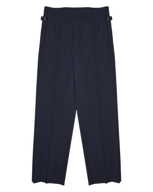 BE ABLE Blue Premium Tailored Trousers For for men