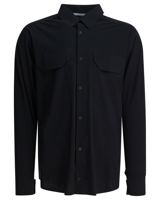 GR10K Hemd mit Taschen in Blue für Herren