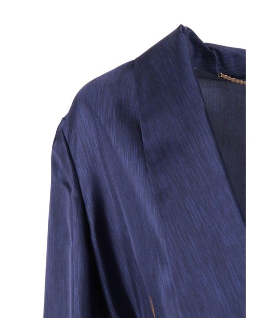 Max Mara Blue Casacca Msetunica