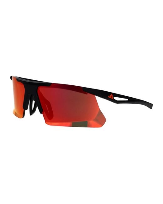Adidas Red Sunglasses for men